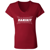Marikit Ladies Jersey V-Neck T-Shirt